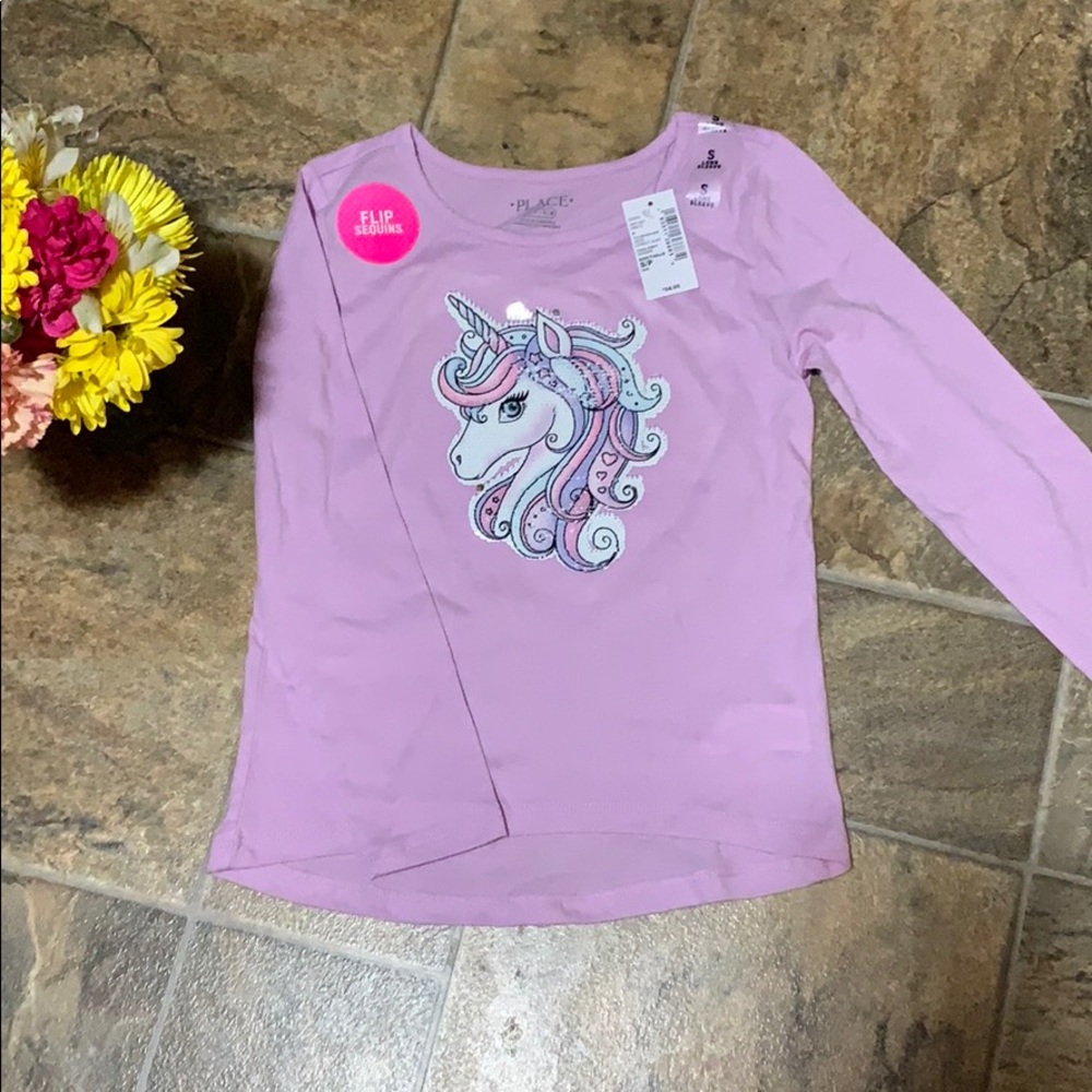 ⭐️NEW⭐️ children’a place unicorn shirt